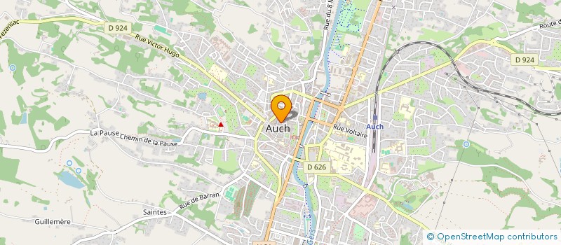 localisation de l'entreprise SCI AMALRIC-DESMARIE à AUCH