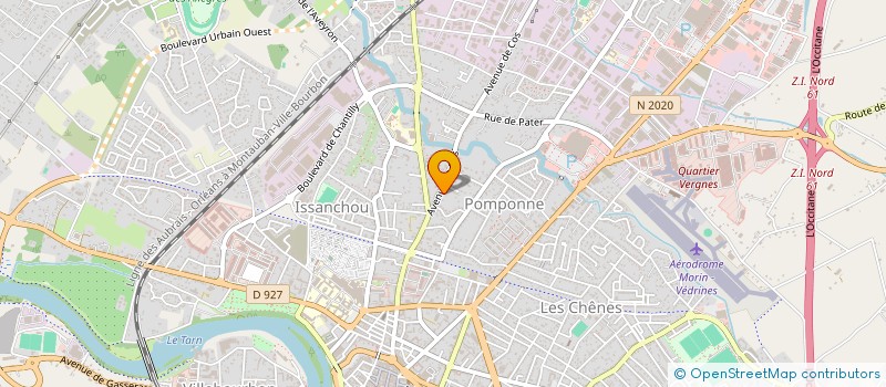 localisation de l'entreprise SCI AMAM  MONTAUBAN