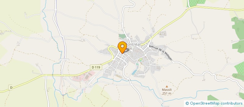 localisation de l'entreprise SCI AMAMI  MONTREAL