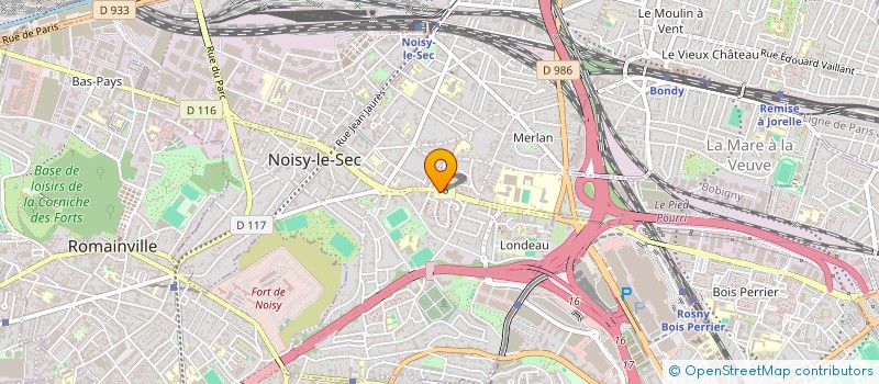 localisation de l'entreprise SCI AMAN à NOISY-LE-SEC