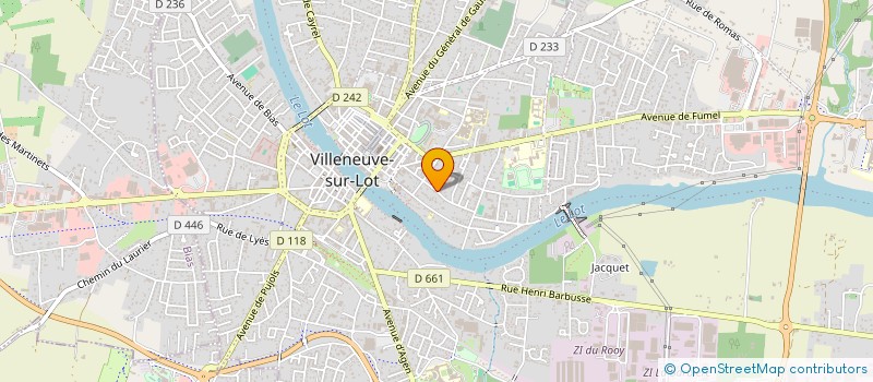 localisation de l'entreprise SCI AMANCEL  VILLENEUVE-SUR-LOT