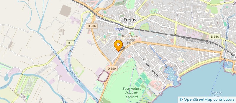 localisation de l'entreprise SCI AMANDINE à FREJUS