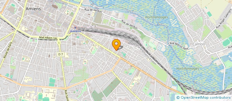 localisation de l'entreprise SCI AMANDINE à AMIENS