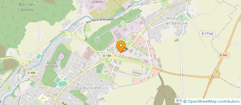 localisation de l'entreprise SCI AMANDINE  BRUAY-LA-BUISSIERE