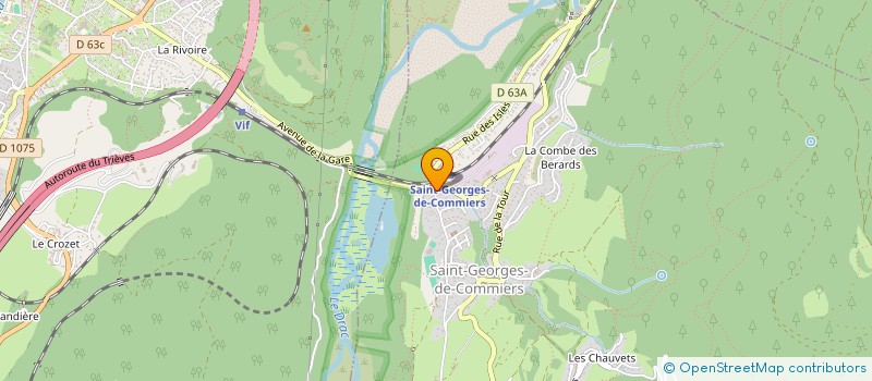 localisation de l'entreprise SCI AMANDINE  SAINT-GEORGES-DE-COMMIERS