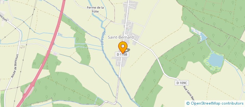 localisation de l'entreprise SCI AMANDINE WILLARD  CORGOLOIN