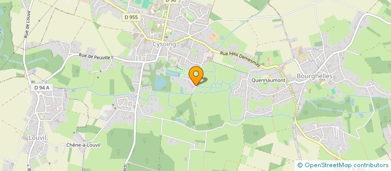 localisation de l'entreprise SCI AMANKORA  CYSOING