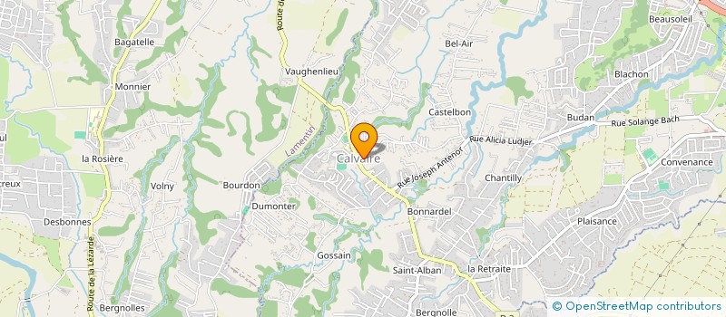 localisation de l'entreprise SCI AMANOA  BAIE MAHAULT