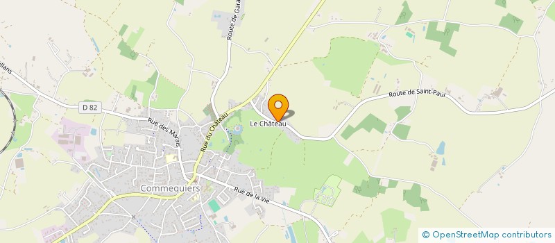 localisation de l'entreprise SCI AMANTANI-PERU  COMMEQUIERS