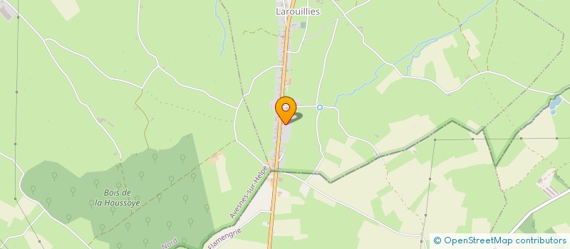 localisation de l'entreprise SCI AMANVAL  LAROUILLIES