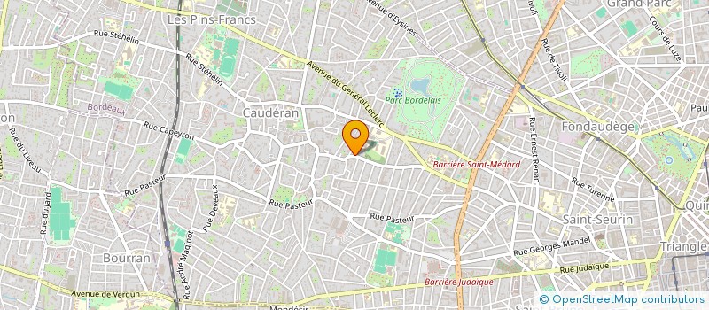 localisation de l'entreprise SCI AMAPOLA  BORDEAUX