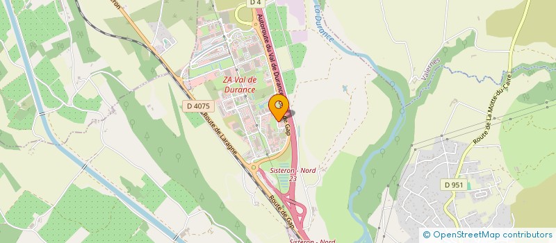 localisation de l'entreprise SCI AMAPOUP  SISTERON