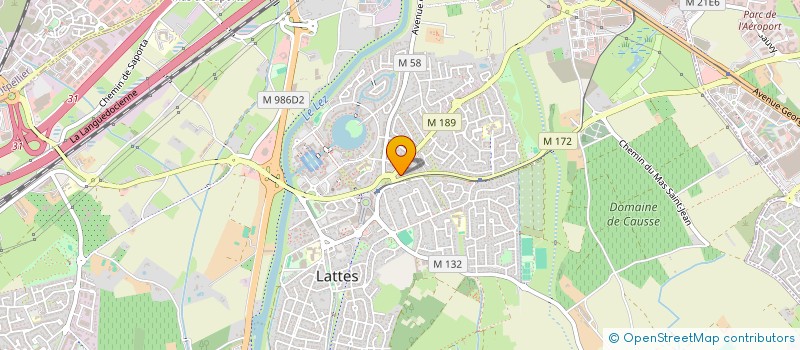 localisation de l'entreprise SCI AMAR à LATTES