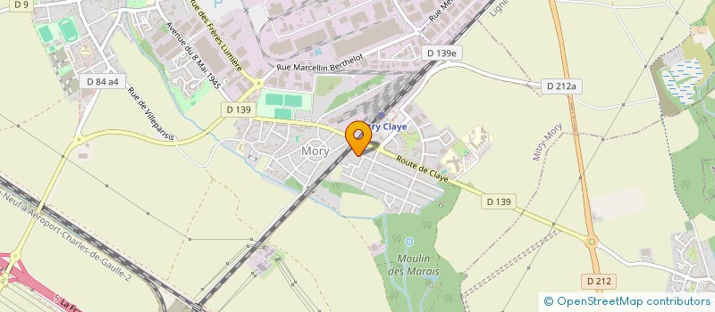 localisation de l'entreprise SCI AMAR à MITRY-MORY