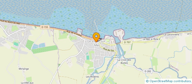 localisation de l'entreprise SCI AMARA  LE VIVIER-SUR-MER