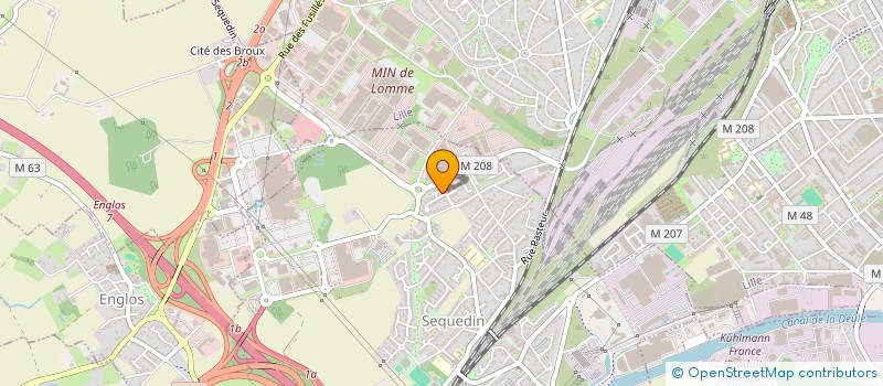 localisation de l'entreprise SCI AMARAL  SEQUEDIN