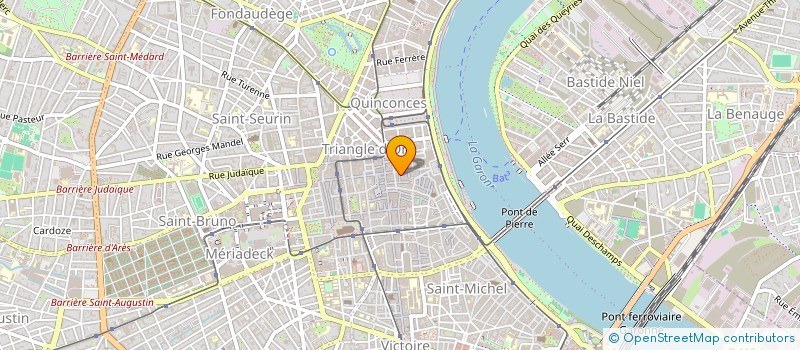 localisation de l'entreprise SCI AMARANTHE  BORDEAUX