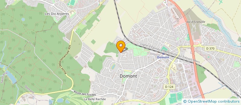 localisation de l'entreprise SCI AMARAT  DOMONT