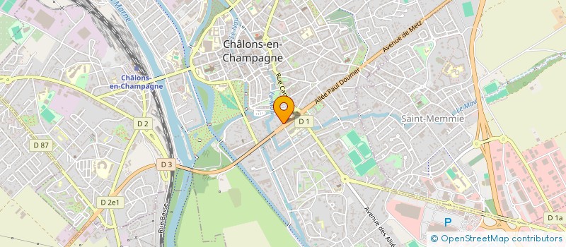 localisation de l'entreprise SCI AMARCY  CHALONS-EN-CHAMPAGNE