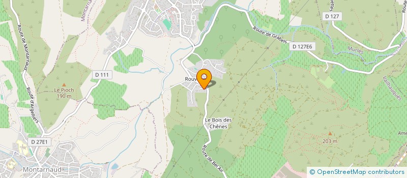 localisation de l'entreprise SCI AMARGER  VAILHAUQUES