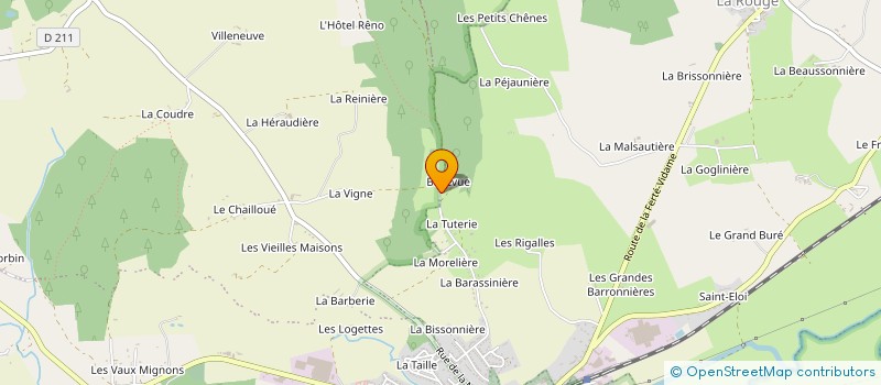 localisation de l'entreprise SCI AMARILYS à VAL-AU-PERCHE