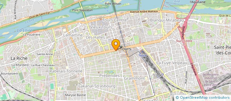 localisation de l'entreprise SCI AMARY  TOURS