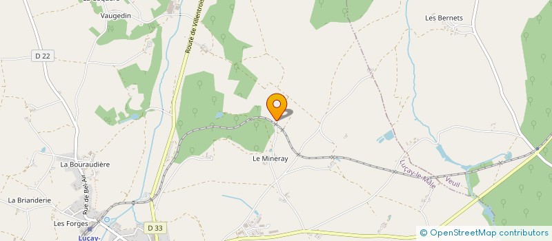 localisation de l'entreprise SCI AMARY à VILLENTROIS-FAVEROLLES-EN-BERRY