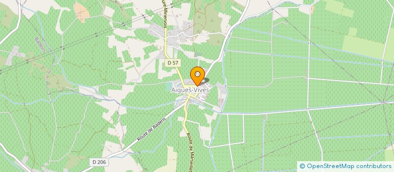 localisation de l'entreprise SCI AMARYLIS  AIGUES-VIVES