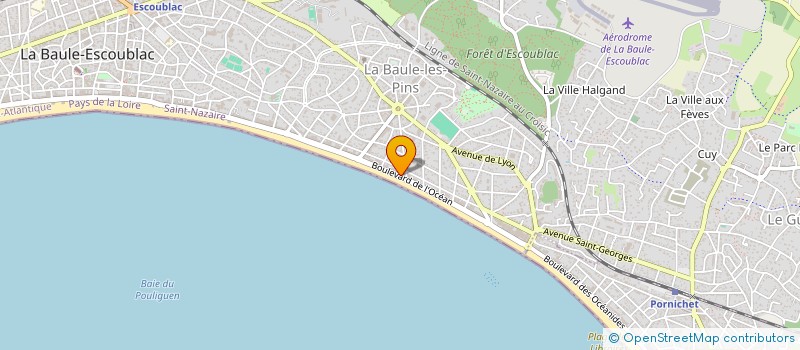 localisation de l'entreprise SCI AMARYLLIS  SAINT-NAZAIRE