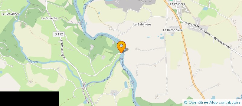 localisation de l'entreprise SCI AMARYLLIS  NUILLE-SUR-VICOIN