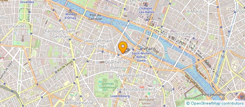 localisation de l'entreprise SCI AMAS  PARIS