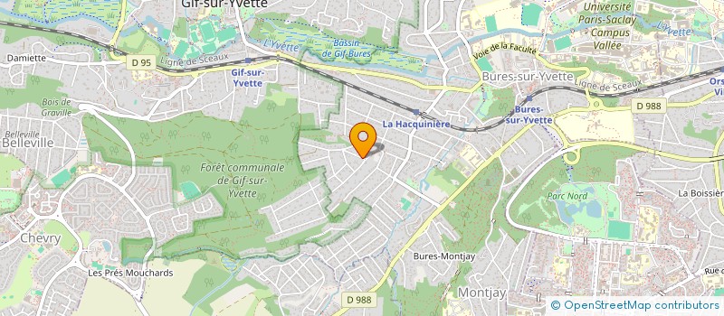 localisation de l'entreprise SCI AMASA à BURES-SUR-YVETTE