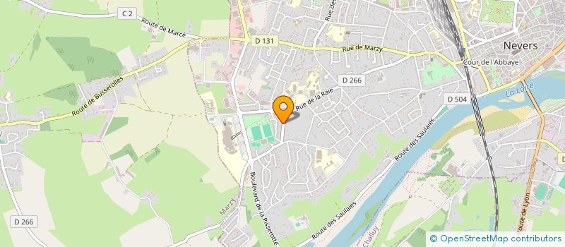 localisation de l'entreprise SCI AMAT à NEVERS