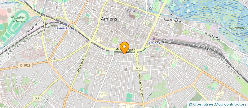 localisation de l'entreprise SCI AMATA à AMIENS