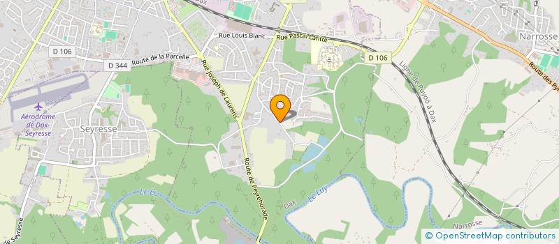 localisation de l'entreprise SCI AMATATXI  DAX