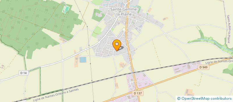 localisation de l'entreprise SCI AMATO  SAINTE-GEMME-LA-PLAINE