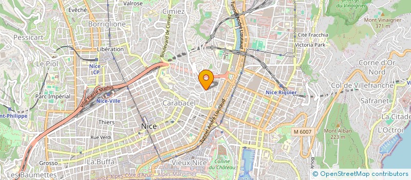 localisation de l'entreprise SCI AMATO MOUZO à NICE