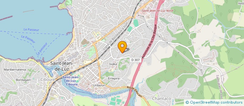 localisation de l'entreprise SCI AMATXI à SAINT-JEAN-DE-LUZ