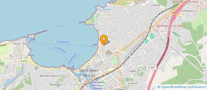 localisation de l'entreprise SCI AMATXI ENEA à SAINT-JEAN-DE-LUZ