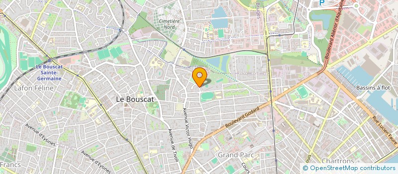 localisation de l'entreprise SCI AMAU  CESTAS