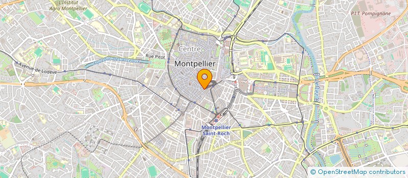 localisation de l'entreprise SCI AMAUD à MONTPELLIER