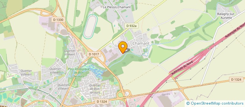 localisation de l'entreprise SCI AMAUDRY  CHAMANT