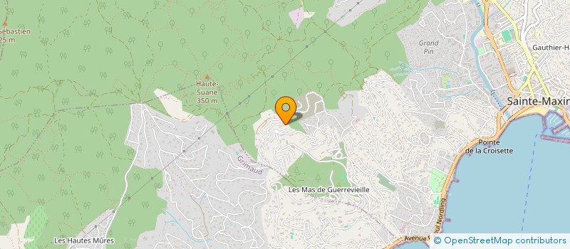 localisation de l'entreprise SCI AMAULAMB à SAINTE-MAXIME