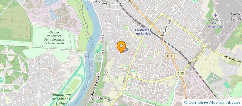 localisation de l'entreprise SCI AMAUREA  CORMEILLES-EN-PARISIS