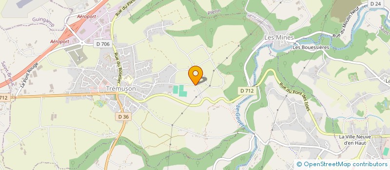 localisation de l'entreprise SCI AMAURY.H  TREMUSON