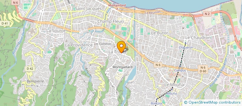 localisation de l'entreprise SCI AMAVASSY  SAINT-DENIS