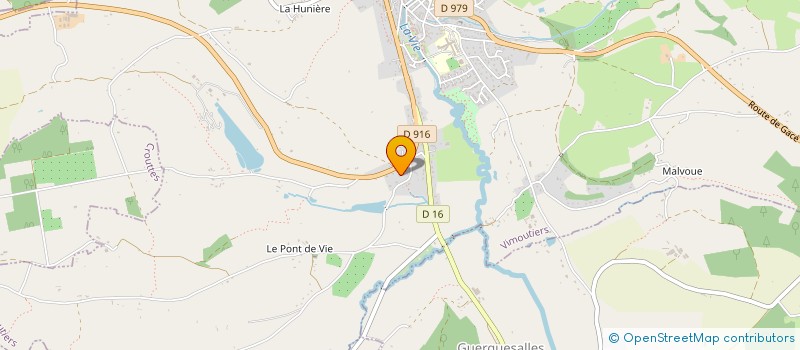 localisation de l'entreprise SCI AMAX à VIMOUTIERS