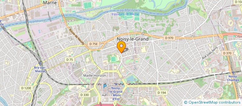 localisation de l'entreprise SCI AMAYON à NOISY-LE-GRAND