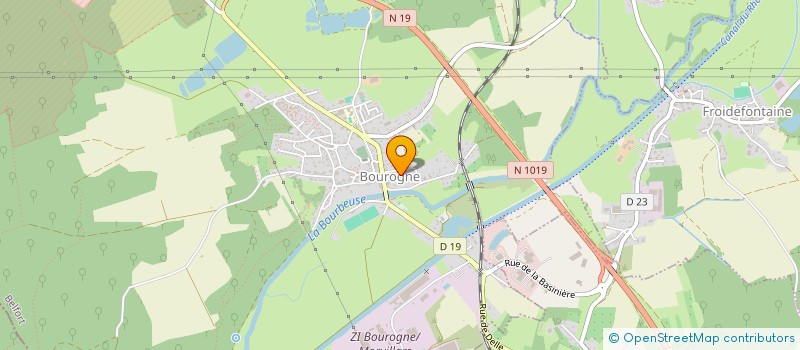 localisation de l'entreprise SCI AMAZONE DE LA PERCHE à BOUROGNE