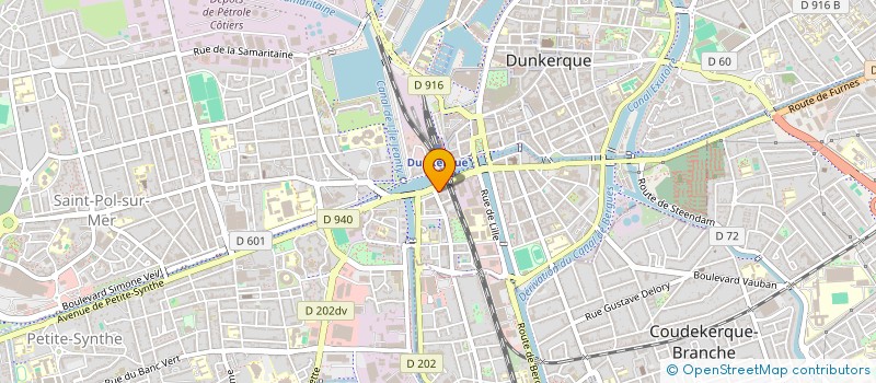 localisation de l'entreprise SCI AMB à DUNKERQUE